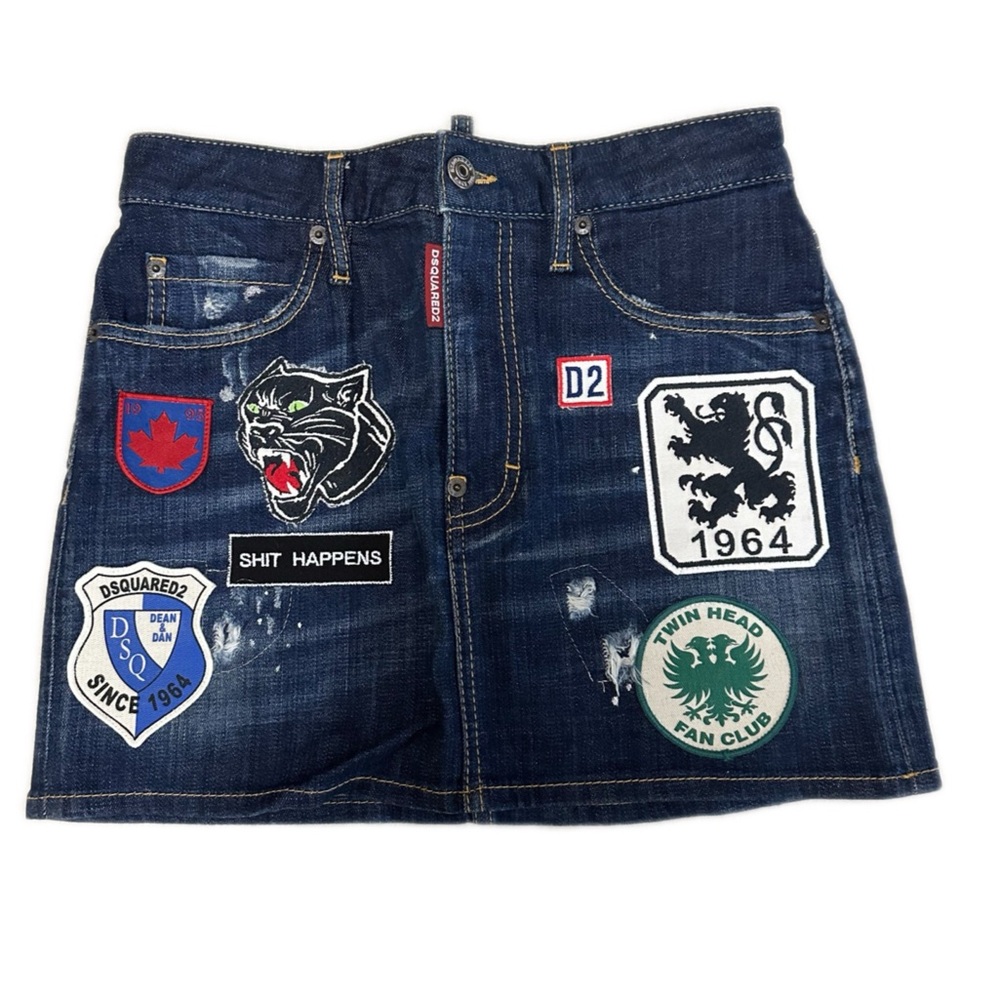 🚩steal authentic DSQUARED2 Blue Denim Label